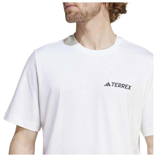 Adidas Ανδρική κοντομάνικη μπλούζα Terrex Mountain Graphic Tee